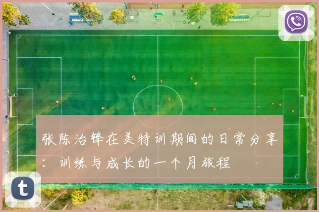 张陈治锋在美特训期间的日常分享：训练与成长的一个月旅程